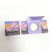 Pochettes d'emballage pliables écologiques Yuecheng avec fenêtre transparente et pelliculage mat pour savons faits maison, parfums et cosmétiques