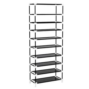 Meuble à Chaussures à 10 Niveaux, Organisateur <span class=keywords><strong>de</strong></span> <span class=keywords><strong>Rangement</strong></span> avec Housse en Tissu Non-Tissé - Product Image 6