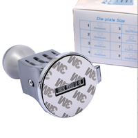 Timbre de date en caoutchouc rond de 51mm Timbres de date en caoutchouc Timbre de date numérique