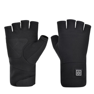 Guantes Eléctricos Térmicos de Medio Dedo con 3 Ajustes de Temperatura, Forro Polar Grueso, Unisex, para Esquí y Ciclismo al Aire Libre - Product Image 3