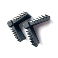 Connecteur d'angle en plastique 11.5A, durable, barre en aluminium, raccord droit à visser