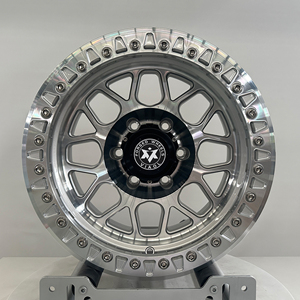 Jantes tout-terrain forgées Viaol à 6 trous 17x9J 18x9J, jantes polies 6x139.7 6x135 compatibles avec <span class=keywords><strong>Ford</strong></span> Bronco F150 Tacoma Chevy Silverado GMC - Product Image 2