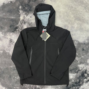 <span class=keywords><strong>Chaqueta</strong></span> Cortavientos de Invierno para Hombre, Tecnología <span class=keywords><strong>Impermeable</strong></span>, Ligera, con Capucha, Transpirable, 100% Poliéster, Cierre de Cremallera, Estilo Universitario, Algodón - Product Image 4