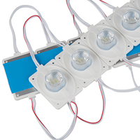 Modules LED à injection à éclairage latéral extérieur, DC 12V, haute puissance, 3W, module LED à éclairage latéral pour enseignes commerciales, boîte à lumière à double vue