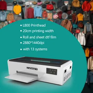 2023 vendita calda L805 L800 testa A4 stampante digitale maglietta macchina da stampa tessile stampante a trasferimento termico stampante A4 DTF
