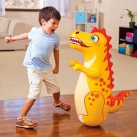 Prix de gros Jouets gonflables Tigre Dauphin Dinosaure Gobelet Enfants Sac de boxe Jouets de loisirs