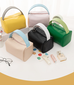 Neceser de Maquillaje Portátil para Mujer, Bolsa de Cosméticos de Cuero PU, Estuche de Maquillaje - Product Image 6