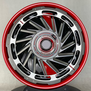 Jantes tout-terrain forgées <span class=keywords><strong>18</strong></span> 19 20 21 22 24 <span class=keywords><strong>pouces</strong></span>, noires, en alliage d'aluminium forgé, deux pièces, pour Jeep Ford - Product Image 1