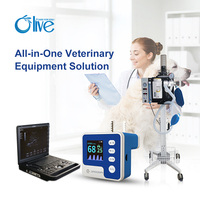 Moniteur ETCO2 vétérinaire portable OLIVE, appareil de capnographie pour l'anesthésie des animaux et la surveillance des signes vitaux