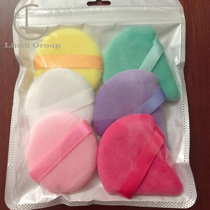 Doppia faccia spugna facciale quadrata in pile di corallo 3 applicatore pad e <span class=keywords><strong>l</strong></span> f cosmetici mini frullatori puff - Product Image 3