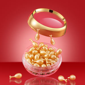 Beste Verkopen Private Label Whitening <span class=keywords><strong>24K</strong></span> Goud Serum Fullerene Placenta Capsules Originele Huidverzorging Serum - Product Image 4