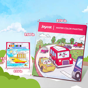 Joycat bán buôn sơn với nước sách cho trẻ em ma thuật màu nước sơn Set với 2 bàn chải Toddler vẽ cuốn sách - Product Image 5