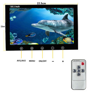 10 inch 50m 1000TVL CMOS cá Finder 90 độ máy ảnh IP68 15 cái đèn LED trắng 15 cái đèn hồng ngoại NVR cho câu cá trên băng - Product Image 4