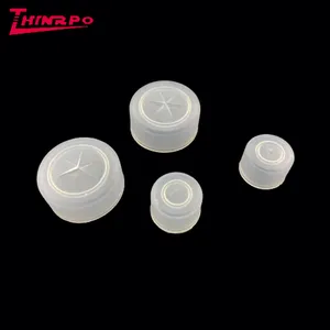 No BPA food grade one way silicone check valve medical grade high-transparency silicone slit valve cross slit design