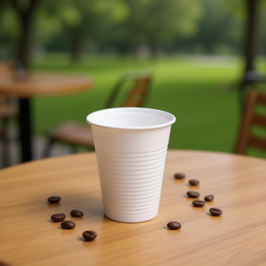 Bicchieri Monouso Infrangibili Bianchi 200cc 50 Pezzi - Product Image 2