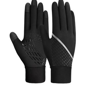 ถุงมือปั่นจักรยานแบบไม่มีแป้ง ทนทาน ป้องกันความเย็น ผลิตจากโรงงานโดยตรง ปรับแต่งได้ตามต้องการ ขายส่ง - Product Image 1