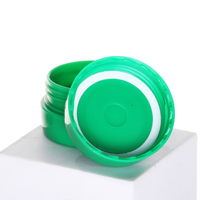 5g 10g 15g 30g Double vide cosmétique emballage conteneur en plastique PP matériel corps gommage pot avec couvercle