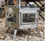 Horno hexagonal <span class=keywords><strong>de</strong></span> alta eficiencia <span class=keywords><strong>con</strong></span> <span class=keywords><strong>puerta</strong></span> <span class=keywords><strong>de</strong></span> vidrio-Estufa <span class=keywords><strong>de</strong></span> <span class=keywords><strong>leña</strong></span> portátil para Aventuras - Product Image 5