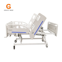 Over Bed Table for Hospital Stryker 3 Function Crank Manual Patient Bed Hospital ICU Bed Price
