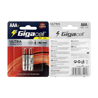 Pilas AAA de Carbono-Zinc de Larga Duración con Rendimiento de 1.5V para Teclados Inalámbricos, Ratones, Relojes, Linternas y Juguetes - Paquete de 4