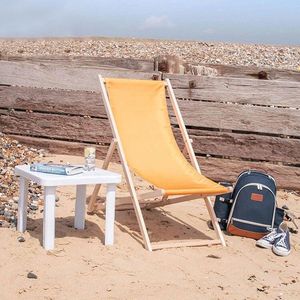 Ensemble <span class=keywords><strong>de</strong></span> chaises <span class=keywords><strong>de</strong></span> salon en tissu PVC, personnalisé, bon marché, ombrage <span class=keywords><strong>de</strong></span> soleil, pliant, en bois, pour la plage, en vente - Product Image 6