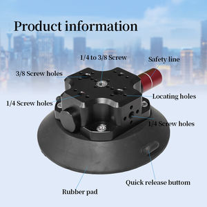 Support de caméra à <span class=keywords><strong>ventouse</strong></span> de 4,5 pouces pour voiture, support de caméra pour <span class=keywords><strong>Go</strong></span> <span class=keywords><strong>Pro</strong></span>, <span class=keywords><strong>ventouse</strong></span> pour caméra d'action Insta 360, accessoires - Product Image 4