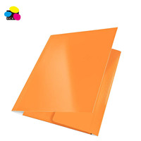 Carpeta de 3 solapas con elásticos Lehui, laminada brillante, para gestión de documentos, práctica, colorida, ecológica y de alta calidad, tamaño A4/carta.
