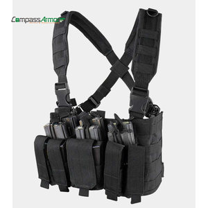 Arnés táctico multifuncional de liberación rápida con sistema MOLLE para entrenamiento de CS en exteriores. - Product Image 3
