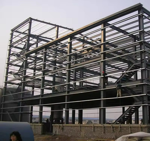 Taller Prefabricado Económico, Estructura de Acero Prefabricada, Almacén Modular, Edificio Metálico - Product Image 5