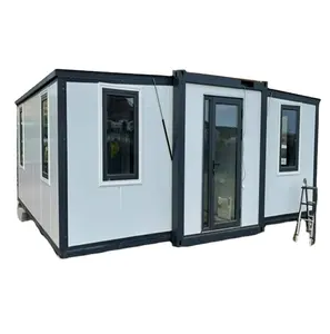 Prefab hiện đại/Pháp Granny ống/Sandwich Panel prefab nhà 40ft đầy đủ tiện nghi vận chuyển container nhà