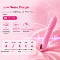 Vibrateur Masseur Électrique Silencieux Portable pour Femme, Jouet Adulte Étanche IPX5 (Inférieur à 45 dB)