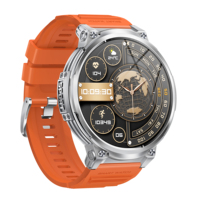 Montre connectée K66 prête à être expédiée, vente en gros d'usine, grand écran de 1,85 pouces, batterie de 730 mAh, lampe torche LED, montre connectée sport