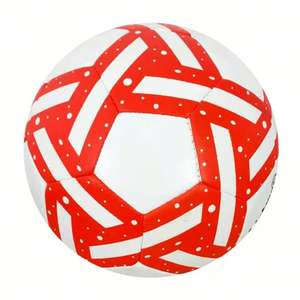 Ballon de football en PVC personnalisé taille 5 - Logo imprimé, ballon d'entraînement pour club et promotion - Product Image 3