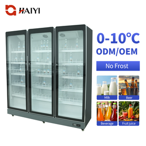 Refroidisseur de boissons commercial avec étagères réglables en acier inoxydable, refroidisseur de boissons pour supermarché - Product Image 3