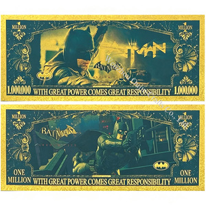 Set Coleccionable de Tarjeta Conmemorativa con Billete de Oro de 24k de <span class=keywords><strong>Batman</strong></span>, el Héroe Oscuro - Product Image 2