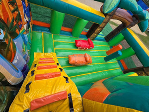 Casa de Brinco Inflable con Temática de Jungla, Cama Elástica para Exteriores, de Grado Comercial, Duradera, de PVC, <span class=keywords><strong>Castillo</strong></span> Inflable para <span class=keywords><strong>Alquiler</strong></span> Comercial - Product Image 5