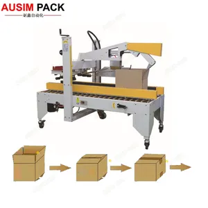 Wholesale Automatic Carton BOPP Tape Closing and Sealing Machine New Condition Plastic Former Box Sealer for Food Packaging