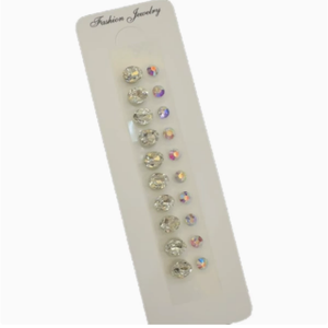 Paquete de Semillas de Acupresión Auricular Portátiles Daily Health Enhance Silver Gold Pearl para Masaje de Reflexología de Puntos Auriculares - Product Image 5