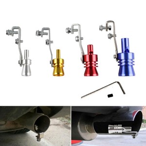 C0435 Simulateur Universel Sifflet D'échappement Turbo Sifflet Tuyau Son Silencieux Souffler Car Styling Tunning <span class=keywords><strong>Rouge</strong></span> S/M/L/XL - Product Image 5