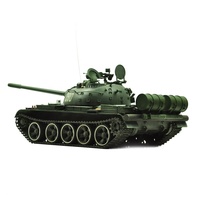HOOBEN Full Set RC Motorisiertes Tanks ATZ T55A RUSSISCHER MITTLERER TANK HengLong Mit Metall getriebe, Lauf und Kettenrad/Leerlauf