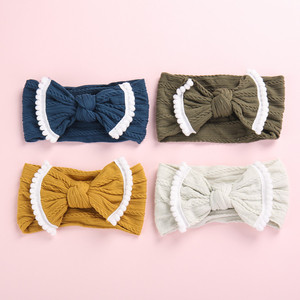 Diadema de tela suave con lazo <span class=keywords><strong>para</strong></span> bebé, lazos <span class=keywords><strong>para</strong></span> bebé, bandas elásticas <span class=keywords><strong>para</strong></span> el pelo <span class=keywords><strong>para</strong></span> niña, accesorios <span class=keywords><strong>para</strong></span> el cabello, banda <span class=keywords><strong>para</strong></span> cabello - Product Image 2