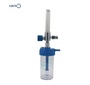 Lovtec Đồng Hồ Đo Lưu Lượng Y Tế Điều Chỉnh Oxy Din/Bs/Ohmeda Có Bình Tạo Độ Ẩm - Product Image 6