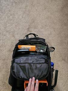 Free Sample Fasion Outdoor Portable Waterproof Scratch-proof Dual Shoulders Backpack Handheld PTZ Stabilizer <b>Camera</b> <b>Bag</b> - Product Image 3