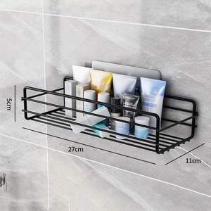 Mensola da Bagno a Parete per <span class=keywords><strong>Doccia</strong></span>, Porta Shampoo con Ventosa, Senza Foratura, Accessori per Cucina e Bagno - Product Image 4