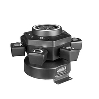 QSE Lighting Projecteur à 6 Bras 150W avec Bande LED RGBW, Laser Stroboscopique DMX, CRI 90 Élevé, Lumière de Scène pour Piste de Danse, DJ, Discothèque, Bar