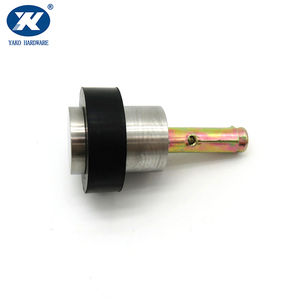 Butoir de <span class=keywords><strong>porte</strong></span> robuste en acier inoxydable multi-tailles, moderne, à fixation au sol avec anneau en caoutchouc, vente directe usine - Product Image 4