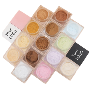 Vente en gros Vegan naturel effet mat doux lisse haute définition visage contrôle <span class=keywords><strong>de</strong></span> l'huile poudre <span class=keywords><strong>de</strong></span> réglage maquillage en vrac poudre <span class=keywords><strong>de</strong></span> réglage - Product Image 1