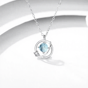 Collar con Colgante <span class=keywords><strong>de</strong></span> Zirconia Planetario <span class=keywords><strong>de</strong></span> Moda, Aleación <span class=keywords><strong>de</strong></span> Acero Inoxidable, Joyería <span class=keywords><strong>de</strong></span> Moda para Aniversario Infantil - Product Image 3