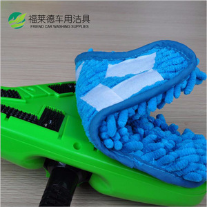 Cubierta de Repuesto para Mopa de Vapor Triangular Chenille, Juego de 5 Piezas, Accesorios Desmontables para Mopa - Product Image 2