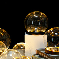 Cloche dôme en verre borosilicaté, sur mesure, décoration transparente, Micro-paysage, couverture lumineuse, offre spéciale, 2023